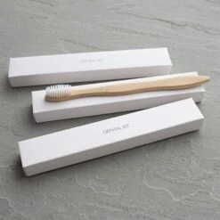 Bamboo Toothbrush In A White Box - Pack Of 50