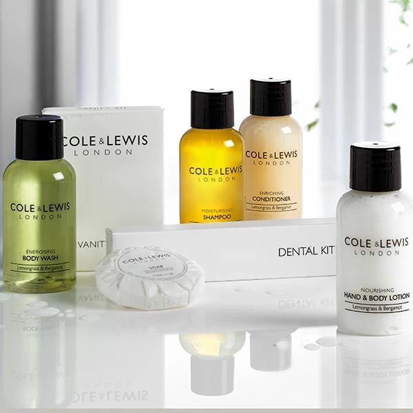 Cole & Lewis Lemongrass & Bergamot Hand & Body Lotion 50ml Bottle - Pack Of 50 2 Cole & Lewis Lemongrass & Bergamot Hand & Body Lotion 50ml Bottle - Pack Of 50 - Image 2