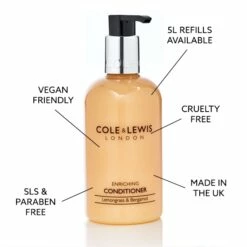 Cole & Lewis Lemongrass & Bergamot Conditioner 300ml -bedding shop 1513 3 Zoom