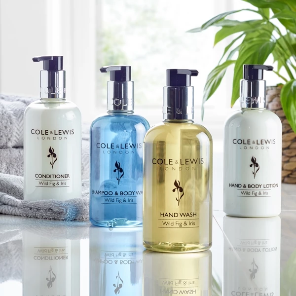 Cole & Lewis Wild Fig & Iris Shampoo & Body Wash 300ml 2 Cole & Lewis Wild Fig & Iris Shampoo & Body Wash 300ml - Image 2