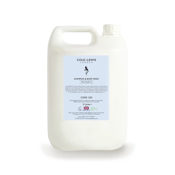 Cole & Lewis Wild Fig & Iris Shampoo & Body Wash 5L 1 Cole & Lewis Wild Fig & Iris Shampoo & Body Wash 5L