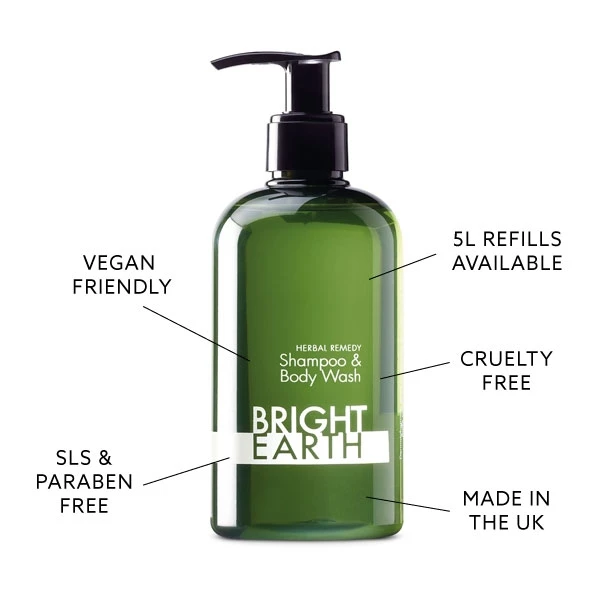 Bright Earth Herbal Remedy Shampoo & Body Wash 300ml 4 Bright Earth Herbal Remedy Shampoo & Body Wash 300ml - Image 4