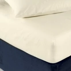 Easycare Percale Fitted Sheet -bedding shop 2075 6 Zoom