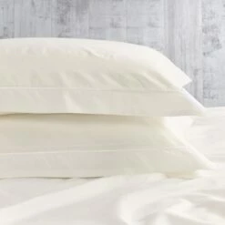 Easycare Percale Oxford Pillowcase - Pair -bedding shop 2078 5 Zoom