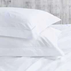 Easycare Percale Oxford Pillowcase - Pair -bedding shop 2078 7 Zoom