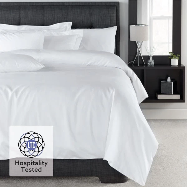 Luxury Egyptian Cotton 200 Thread Count Duvet Cover - White 1 Luxury Egyptian Cotton 200 Thread Count Duvet Cover - White