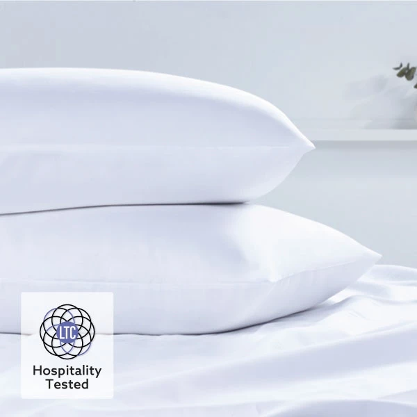 Luxury Egyptian Cotton 200 Thread Count Housewife Pillowcase - Pair 1 Luxury Egyptian Cotton 200 Thread Count Housewife Pillowcase - Pair