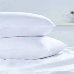 Luxury Egyptian Cotton 200 Thread Count Housewife Pillowcase - Pair 9 Luxury Egyptian Cotton 200 Thread Count Housewife Pillowcase - Pair -bedding shop 2093 4 Zoom