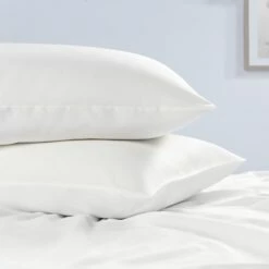 Luxury Egyptian Cotton 300 Thread Count Housewife Pillowcase - Pair -bedding shop 2103 4 Zoom