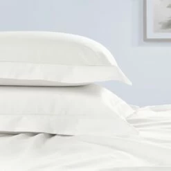 Luxury Egyptian Cotton 300 Thread Count Oxford Pillowcase 11 Luxury Egyptian Cotton 300 Thread Count Oxford Pillowcase -bedding shop 2104 4 Zoom
