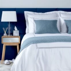 Luxury Corded Egyptian Cotton 300 Thread Count Oxford Pillowcase - Pair -bedding shop 2105 3 Zoom