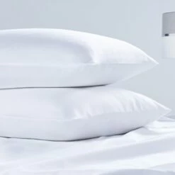 Luxury Organic Cotton 400 Thread Count Housewife Pillowcase - Pair -bedding shop 2224 4 Zoom