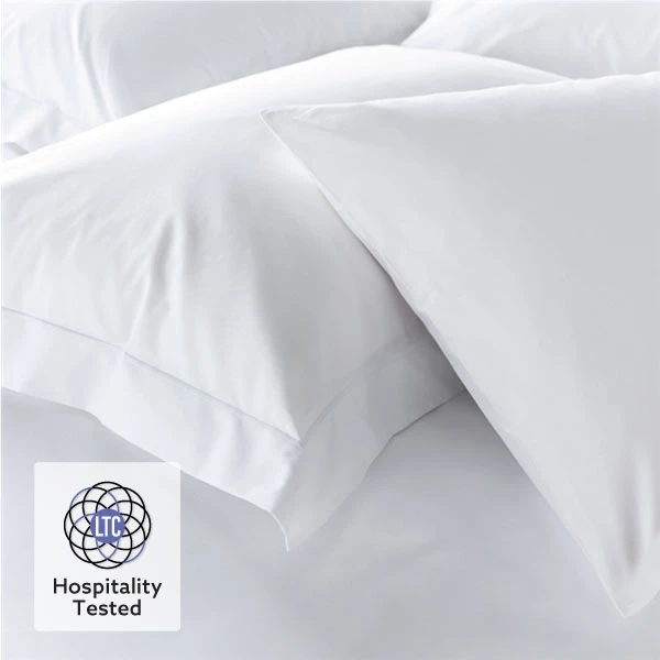 Luxury Organic Cotton 400 Thread Count Oxford Pillowcase - Pair 2 Luxury Organic Cotton 400 Thread Count Oxford Pillowcase - Pair - Image 2