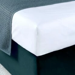 Luxury Cotton Rich 350 Thread Count Duvet Cover - White 9 Luxury Cotton Rich 350 Thread Count Duvet Cover - White -bedding shop 2240 4 Zoom