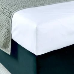 Luxury Cotton Rich 350 Thread Count Flat Sheet -bedding shop 2241 6 Zoom