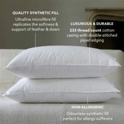 Classic Just Like Feather & Down Pillow 8 Classic Just Like Feather & Down Pillow -bedding shop 2760 2765 3 Zoom