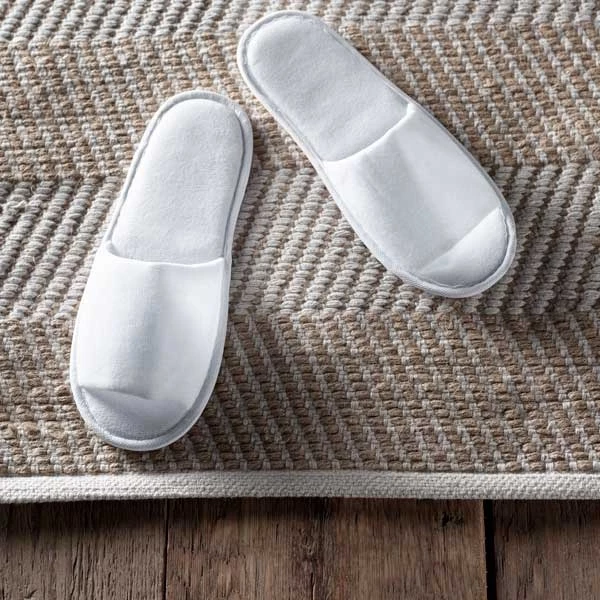 Polyester Terry Slippers - Pack Of 100 Pairs 1 Polyester Terry Slippers - Pack Of 100 Pairs
