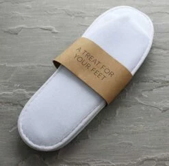 Polyester Terry Slippers - Pack Of 100 Pairs 7 Polyester Terry Slippers - Pack Of 100 Pairs -bedding shop 3496 110 100 4 Zoom