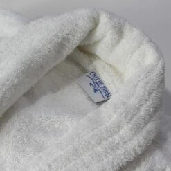 Classic Terry Cotton Bathrobe - White -bedding shop 3500 110 3 Zoom