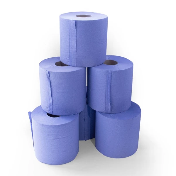 Blue Centrefeed Roll 2 Ply - Pack Of 6 3 Blue Centrefeed Roll 2 Ply - Pack Of 6 - Image 3