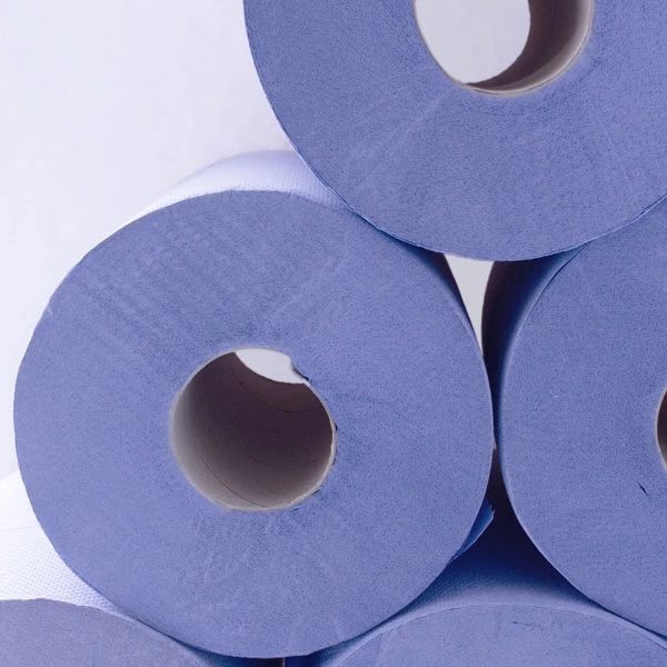 Blue Centrefeed Roll 2 Ply - Pack Of 6 4 Blue Centrefeed Roll 2 Ply - Pack Of 6 - Image 4