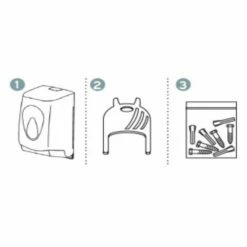 Bulk Pack Toilet Tissue Dispenser -bedding shop 5351 3 Zoom