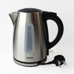 Igenix Brushed Stainless Steel Kettle 1.7L