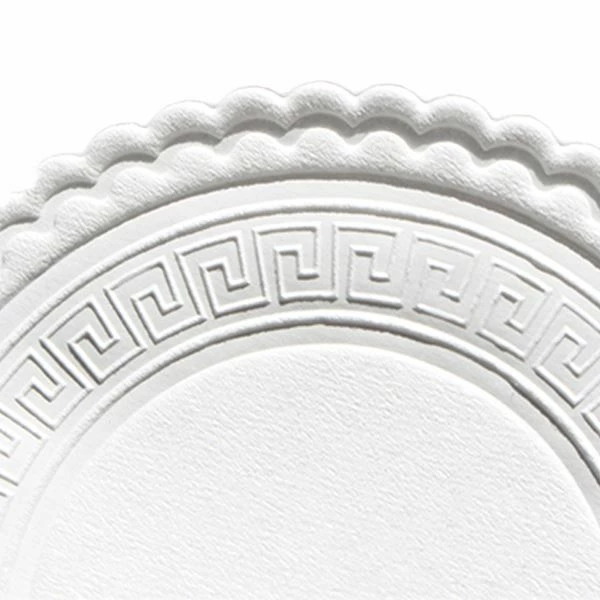 Greek Key Glass Coasters - Pack Of 250 2 Greek Key Glass Coasters - Pack Of 250 - Image 2