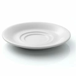 Vitrified Hotelware Double Well Saucer 15cm - Pack Of 6