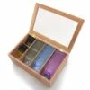 Acacia Wooden Tea Box - 30 X 20 X 10cm