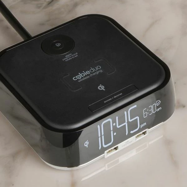 Cubie Duo Hotel Alarm Clock & Wireless Charger 3 Cubie Duo Hotel Alarm Clock & Wireless Charger - Image 3