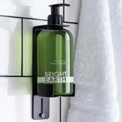 Single Wall Bracket For 300ml Bottle - Black -bedding shop 7121 3 Zoom