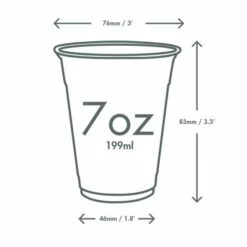 Vegware Plant-Based Tumbler 200ml -bedding shop 7267 5 Zoom