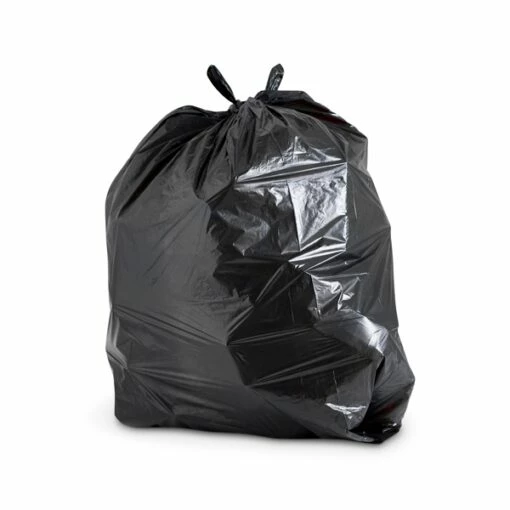 Large Heavy-Duty Recycled Black Bin Bags 100L - Pack Of 200 -bedding shop 7582 1 Zoom
