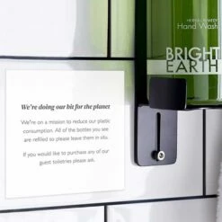 Don't Take The Toiletries Notice - Pack Of 3